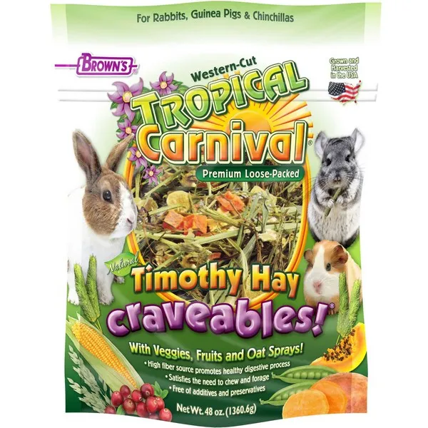 48oz F.M. Brown Timothy Hay Craveables - Health/First Aid